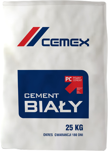 BIAŁY Cement portlandzki CEM I 52,5 R