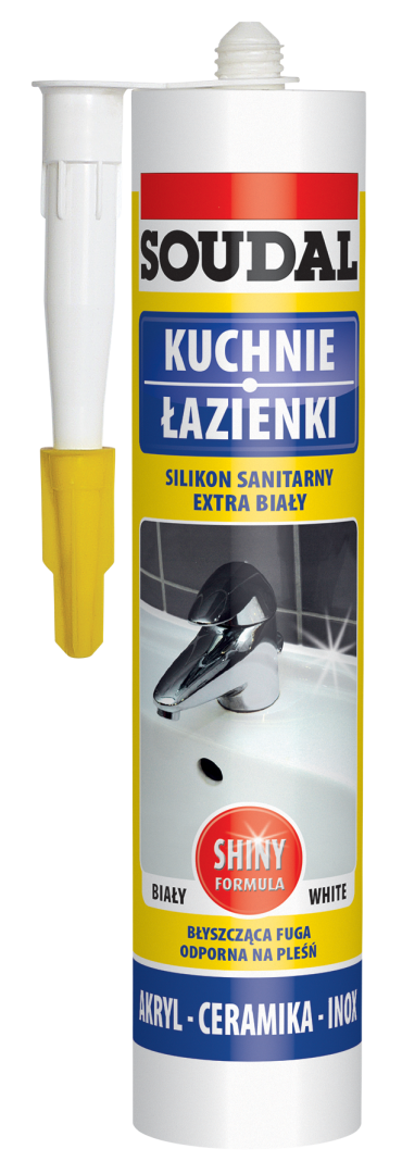 Silikon sanitarny extra biały