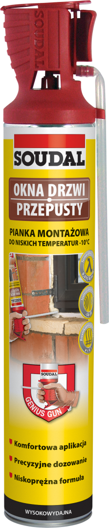 Pianka montażowa niskotemperaturowa Genius Gun